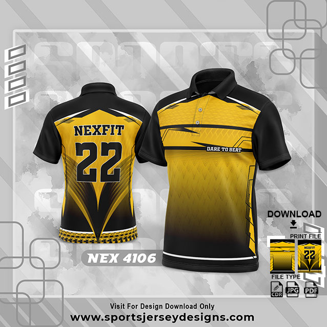 NEX-3391 YELLOW AND BLACK