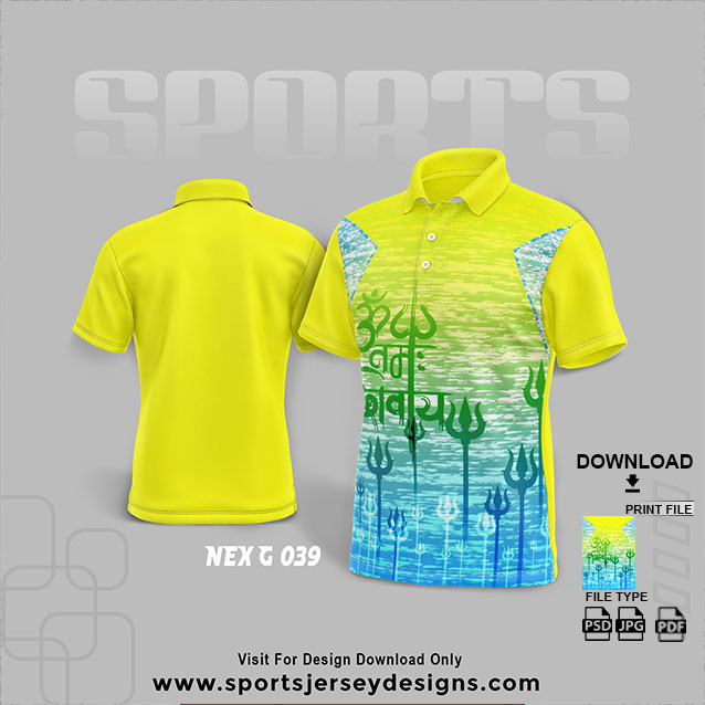 NEX G 039 YELLOW AND BLUE FESTIVAL SPECIAL DESIGNS