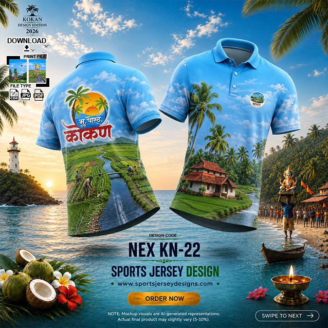 NEX KN 22 BLUE AND GREEN KOKAN SPECIAL JERSEY DESIGN