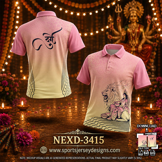 NEXD-3415 PINK AND WHITE  NAVRATRI SPECIAL DESIGN