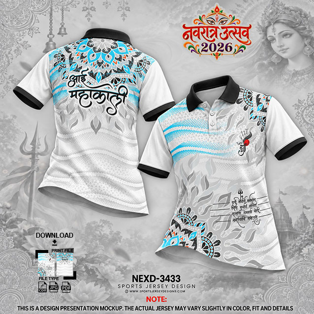 NEXD-3433 WHITE AND BLUE AND COMBINATION FOR NAVRATRI SPECIAL DESIGN