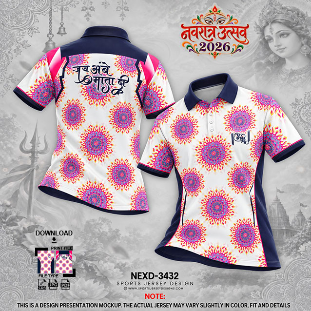 NEXD-3432 OFF WHITE AND NAVY BLUE COMBINATION FOR NAVRATRI SPECIAL DESIGN