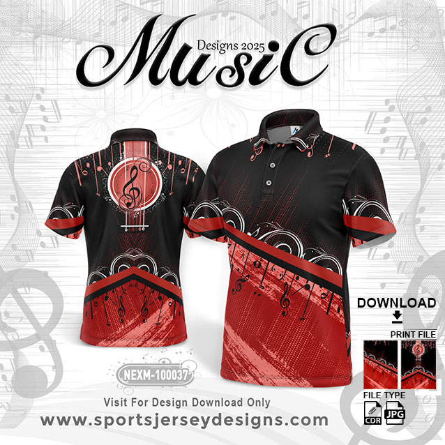 NEXM-100037 RED AND BLACK GRADIENT SPORTSWEAR SUBLIMATION JERSEY DESIGN